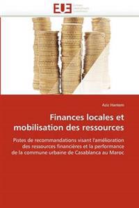 Finances Locales Et Mobilisation Des Ressources