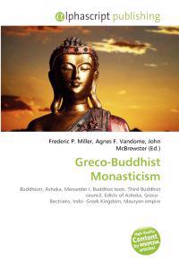 Greco-Buddhist Monasticism