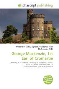 George Mackenzie, 1st Earl of Cromartie