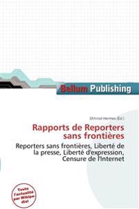 Rapports de Reporters sans frontières