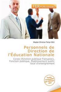 Personnels de Direction de l'Éducation Nationale