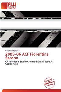 2005-06 ACF Fiorentina Season