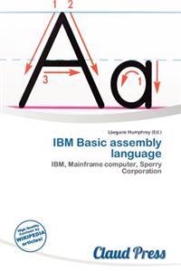 IBM Basic assembly language