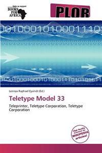 Teletype Model 33