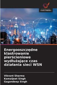 Energooszczędne klastrowanie pierścieniowe wydlużające czas dzialania sieci WSN