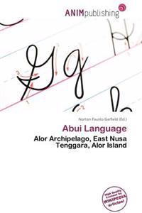 Abui Language