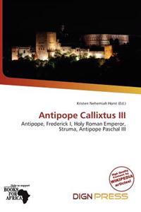 Antipope Callixtus III