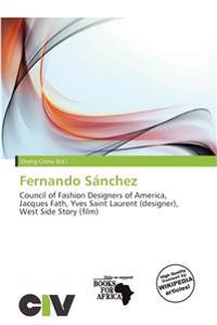 Fernando Sánchez