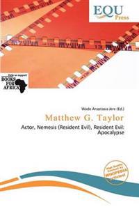 Matthew G. Taylor