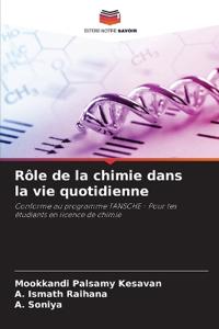 Rôle de la chimie dans la vie quotidienne