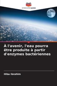 À l'avenir, l'eau pourra être produite à partir d'enzymes bactériennes