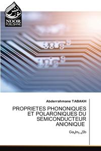 Proprietes Phononiques Et Polaroniques Du Semiconducteur Anionique