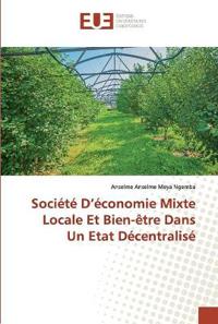 Société D'économie Mixte Locale Et Bien-être Dans Un Etat Décentralisé