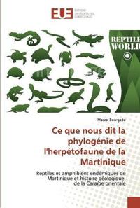 Ce que nous dit la phylogénie de l'herpétofaune de la Martinique