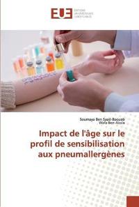 Impact de l'âge sur le profil de sensibilisation aux pneumallergènes