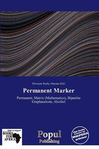 Permanent Marker