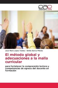 El método global y adecuaciones a la malla curricular