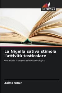 La Nigella sativa stimola l'attività testicolare