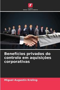 Benefícios privados do controlo em aquisições corporativas