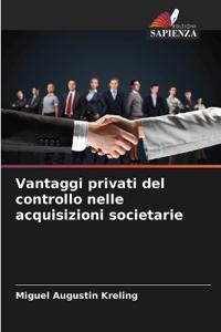 Vantaggi privati del controllo nelle acquisizioni societarie