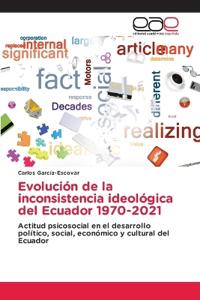 Evolución de la inconsistencia ideológica del Ecuador 1970-2021