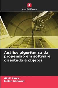 Análise algorítmica da propensão em software orientado a objetos