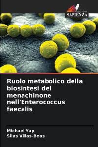 Ruolo metabolico della biosintesi del menachinone nell'Enterococcus faecalis
