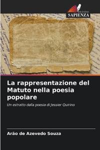 La rappresentazione del Matuto nella poesia popolare
