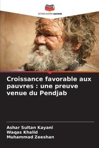 Croissance favorable aux pauvres