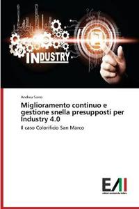 Miglioramento continuo e gestione snella presupposti per Industry 4.0