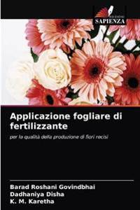Applicazione fogliare di fertilizzante