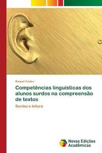 Competências linguísticas dos alunos surdos na compreensão de textos