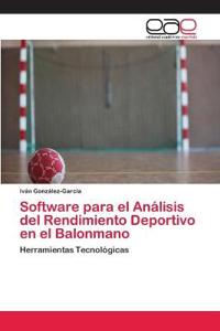 Software para el Análisis del Rendimiento Deportivo en el Balonmano