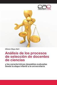 Análisis de los procesos de selección de docentes de ciencias