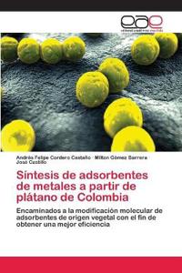 Síntesis de adsorbentes de metales a partir de plátano de Colombia