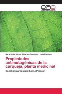 Propiedades antimutagénicas de la carqueja, planta medicinal