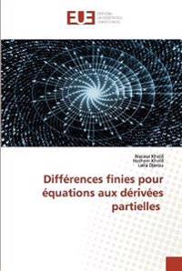 Différences finies pour équations aux dérivées partielles