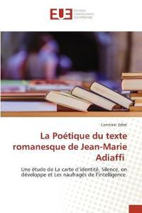 La Poétique du texte romanesque de Jean-Marie Adiaffi