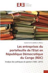 Les entreprises du portefeuille de l'Etat en République Démocratique du Congo (RDC)