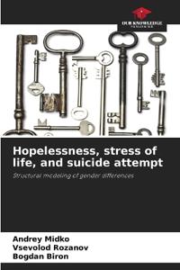 Hopelessness, stress of life, and suicide attempt