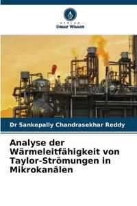 Analyse der Wärmeleitfähigkeit von Taylor-Strömungen in Mikrokanälen