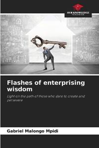 Flashes of enterprising wisdom