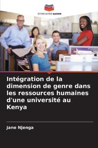 Intégration de la dimension de genre dans les ressources humaines d'une université au Kenya