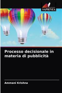 Processo decisionale in materia di pubblicità