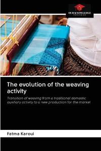The evolution of the weaving activity