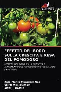Effetto del Boro Sulla Crescita E Resa del Pomodoro