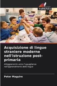 Acquisizione di lingue straniere moderne nell'istruzione post-primaria
