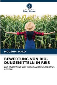 Bewertung Von Bio-Düngemitteln in Reis