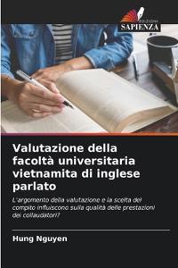 Valutazione della facoltà universitaria vietnamita di inglese parlato