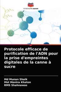Protocole efficace de purification de l'ADN pour la prise d'empreintes digitales de la canne à sucre